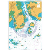 British Admiralty Nautical Chart 1722: China - South East Coast, Eastern Approaches to Xinghua Wan